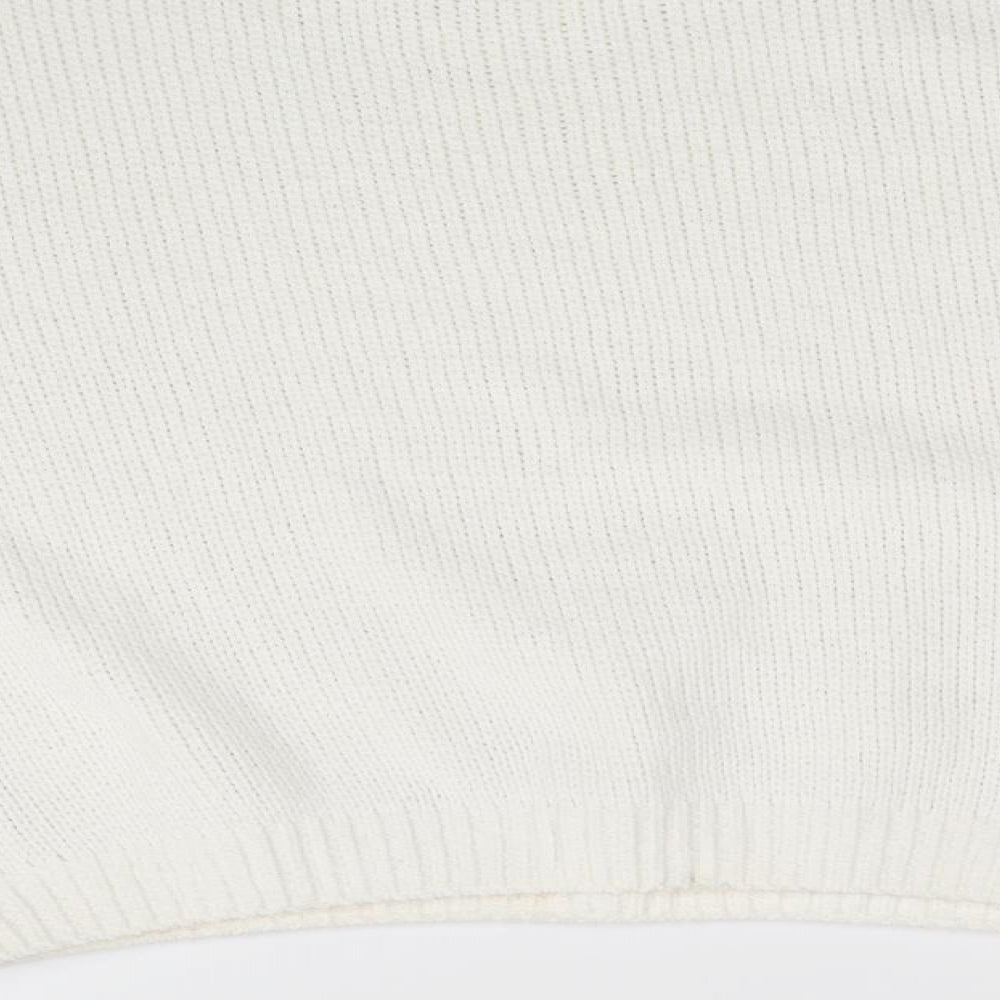 Preworn Womens Ivory Pullover Jumper Size M