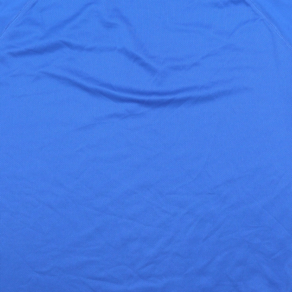 Mens Blue Jersey Casual Size L - CONWY