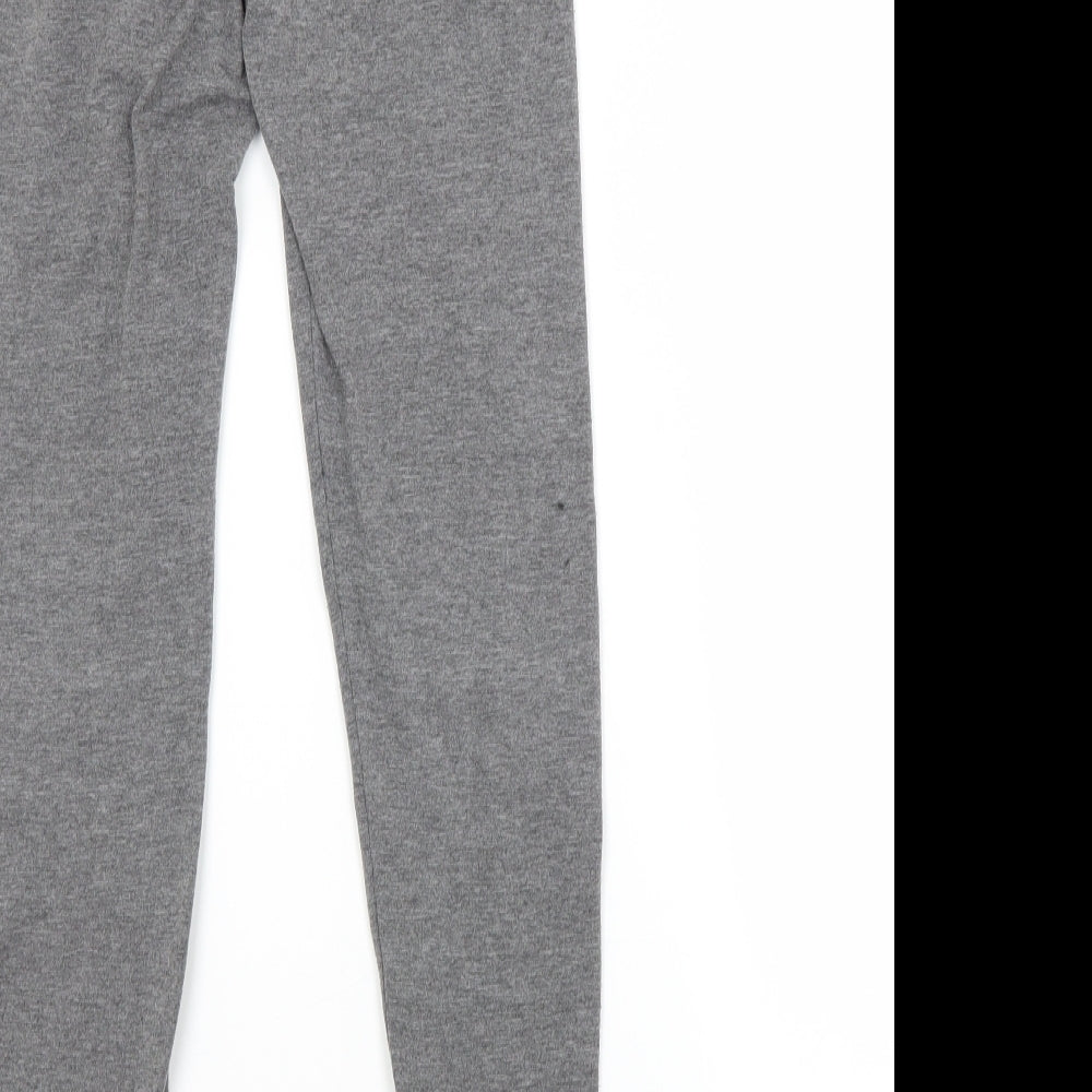 H&M Womens Grey Jogger Leggings Size 8