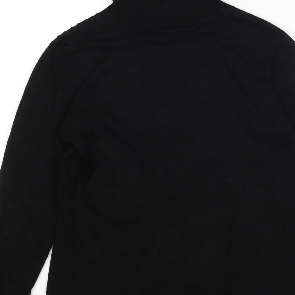 Retrology Womens Black Pullover Jumper Size S