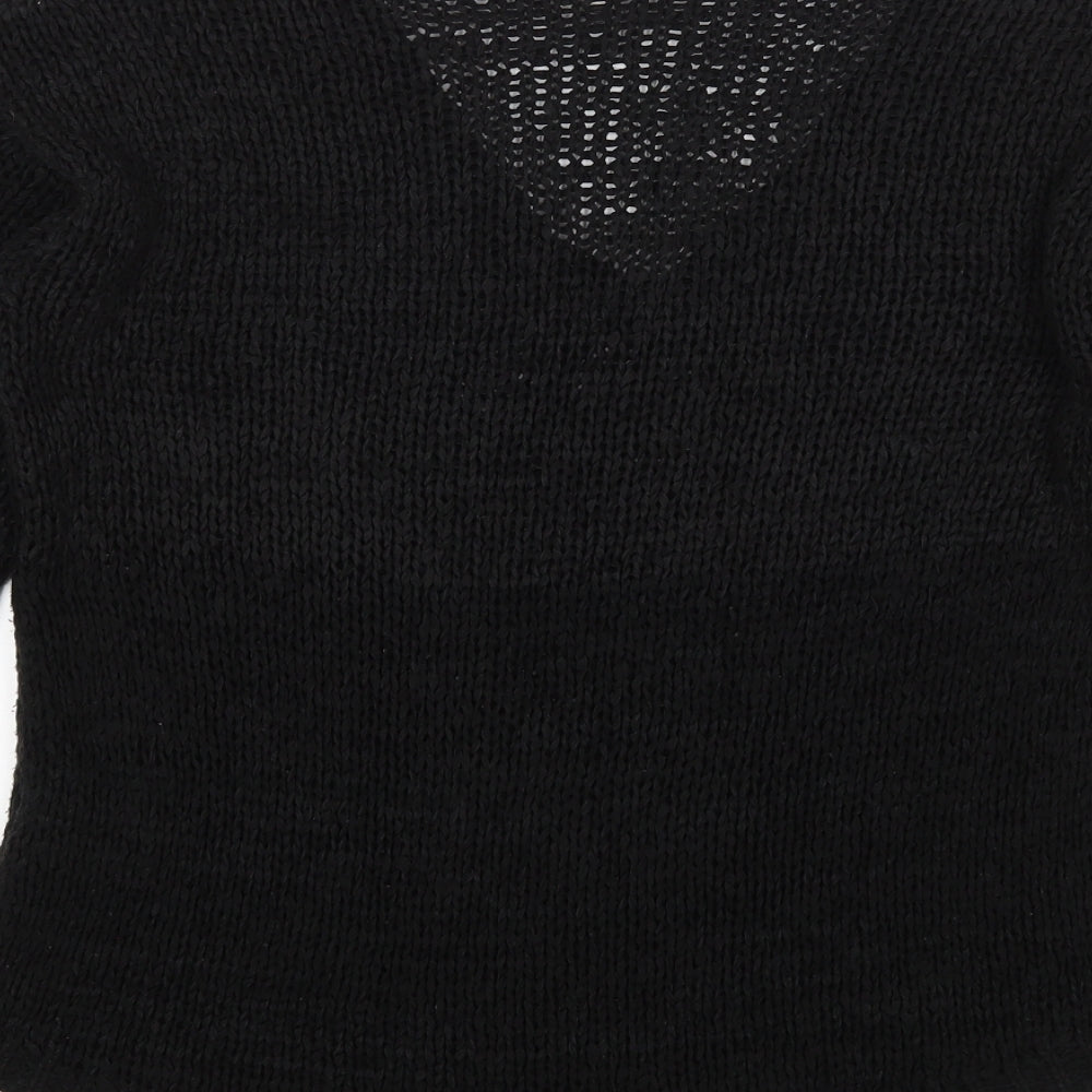 H&M Womens Black Pullover Jumper Size M