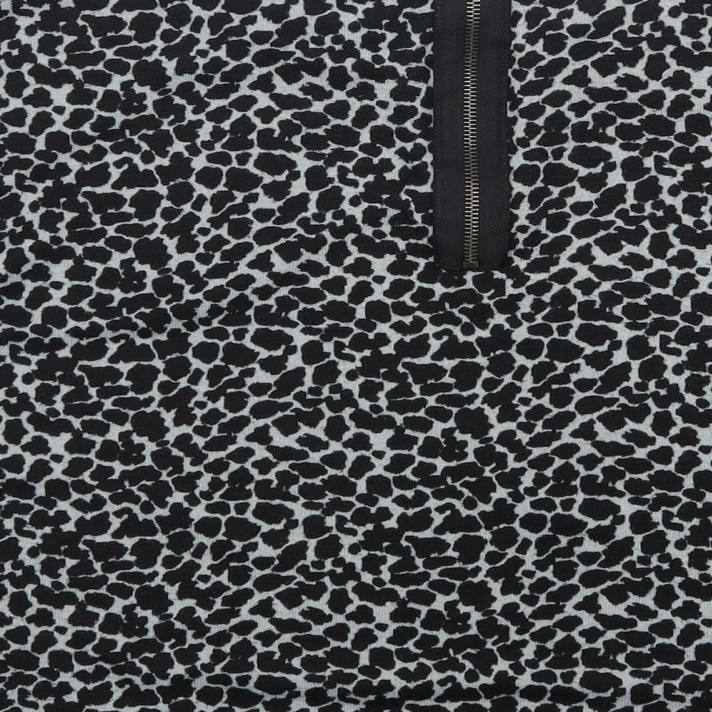 F&F Womens Multicoloured Animal Print Pullover Jumper Size 16