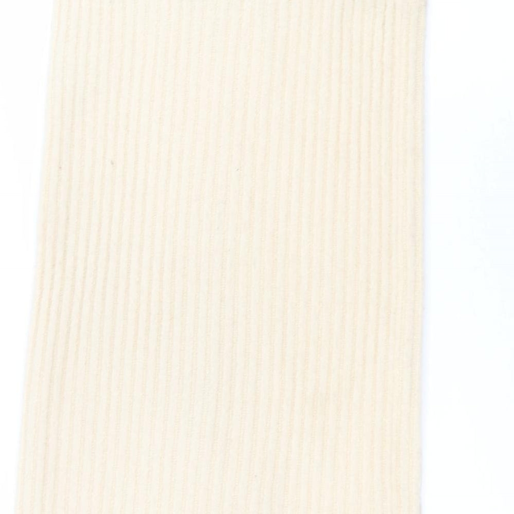 Brave Soul Womens Beige A-Line Skirt Size M