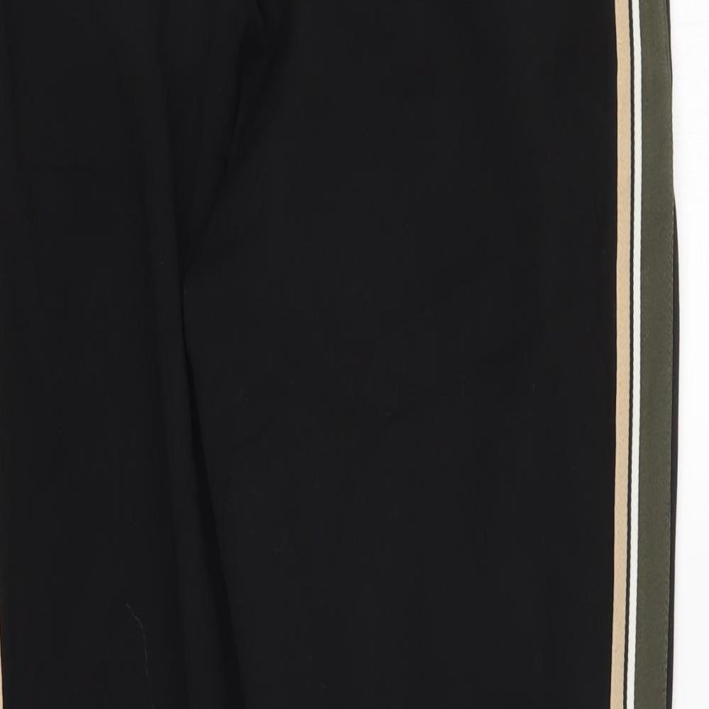 H&M Womens Black Trousers Size 14 L27 in