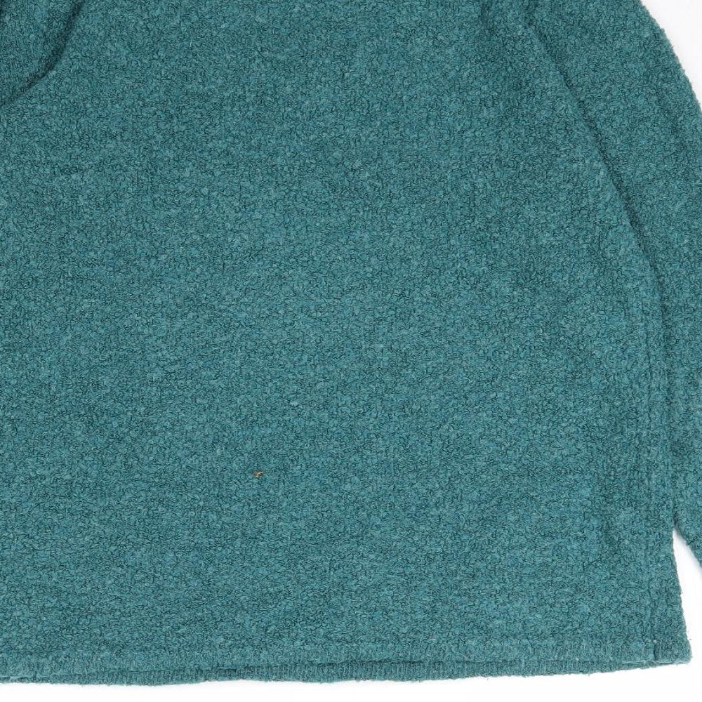 Tay Louise Womens Green Knit Pullover Jumper Size S