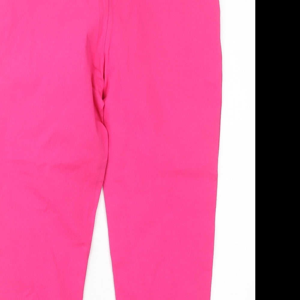 M&Co Womens Pink Trousers Size L L20.5 in
