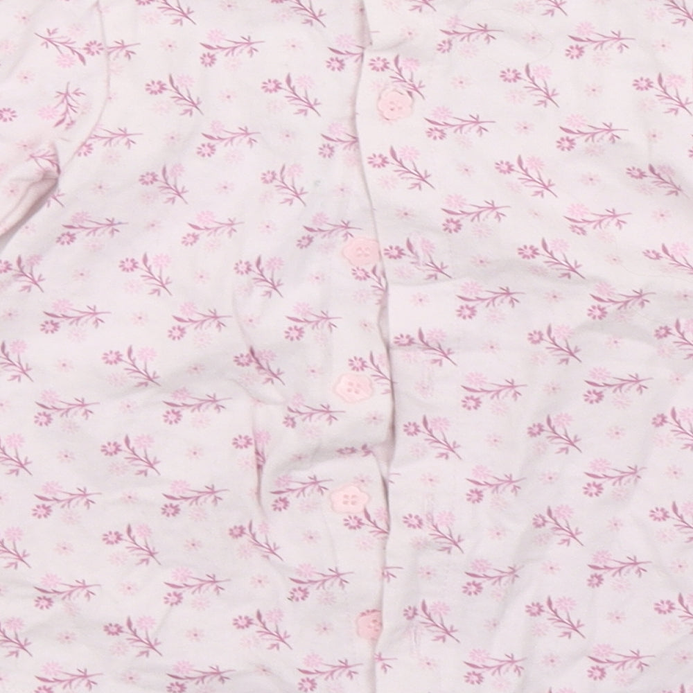 Zip Zap Girls Pink Floral A-Line Size 6-9 Months