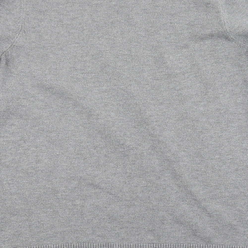 TU Womens Grey Knit Pullover Jumper Size 14