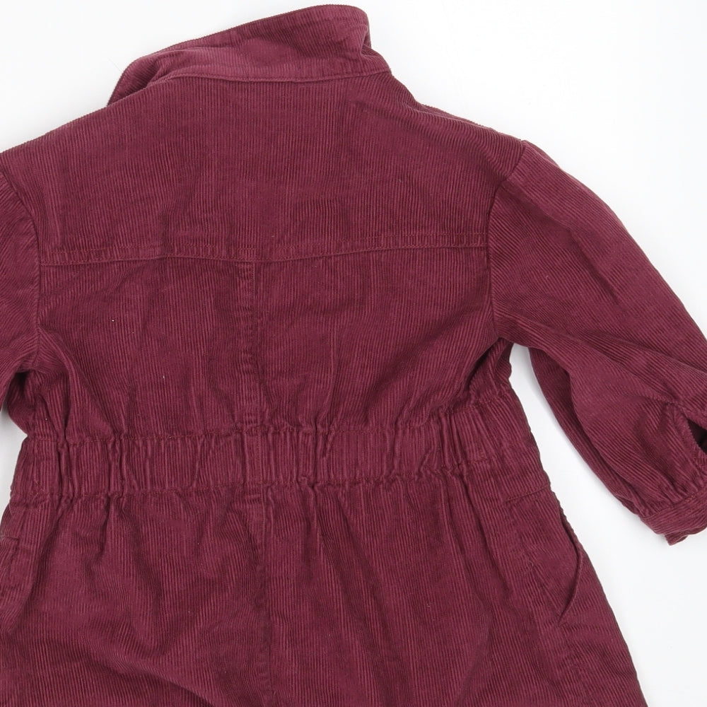 NEXT Girls Purple Corduroy Jacket Size 4 Years