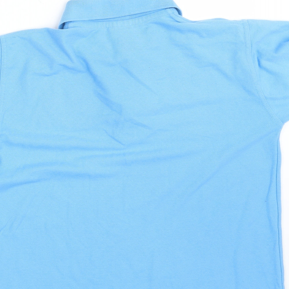 Uneek Classic Mens Blue Polo Size S