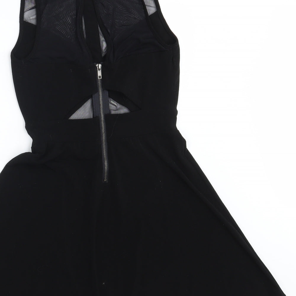 Preworn Womens Black Fit & Flare One Size