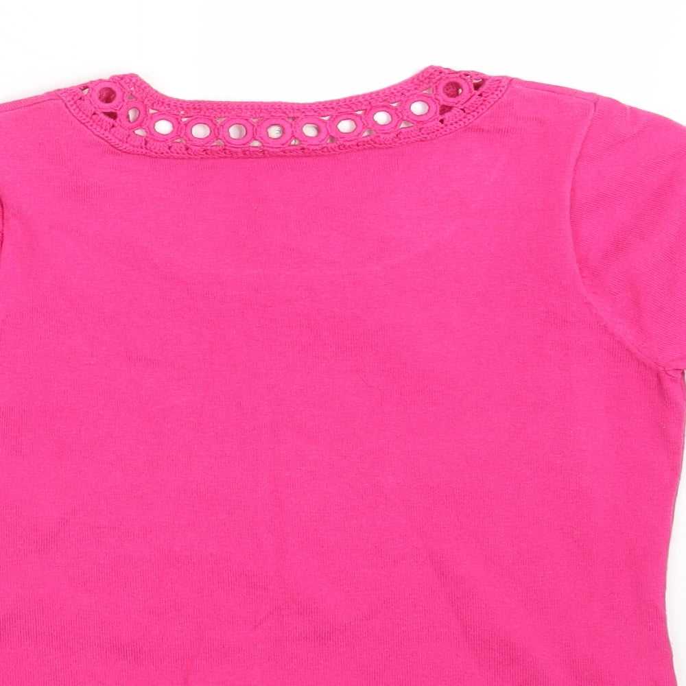 Country Casuals Womens Pink Pullover Jumper Size S