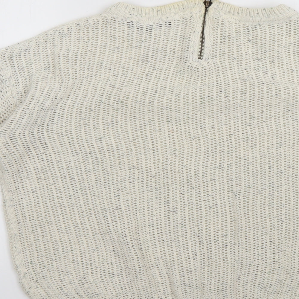 limited Womens Beige Pullover Jumper Size 14