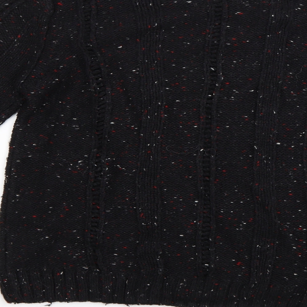 Marks & Spencer Womens Black Pullover Jumper Size M