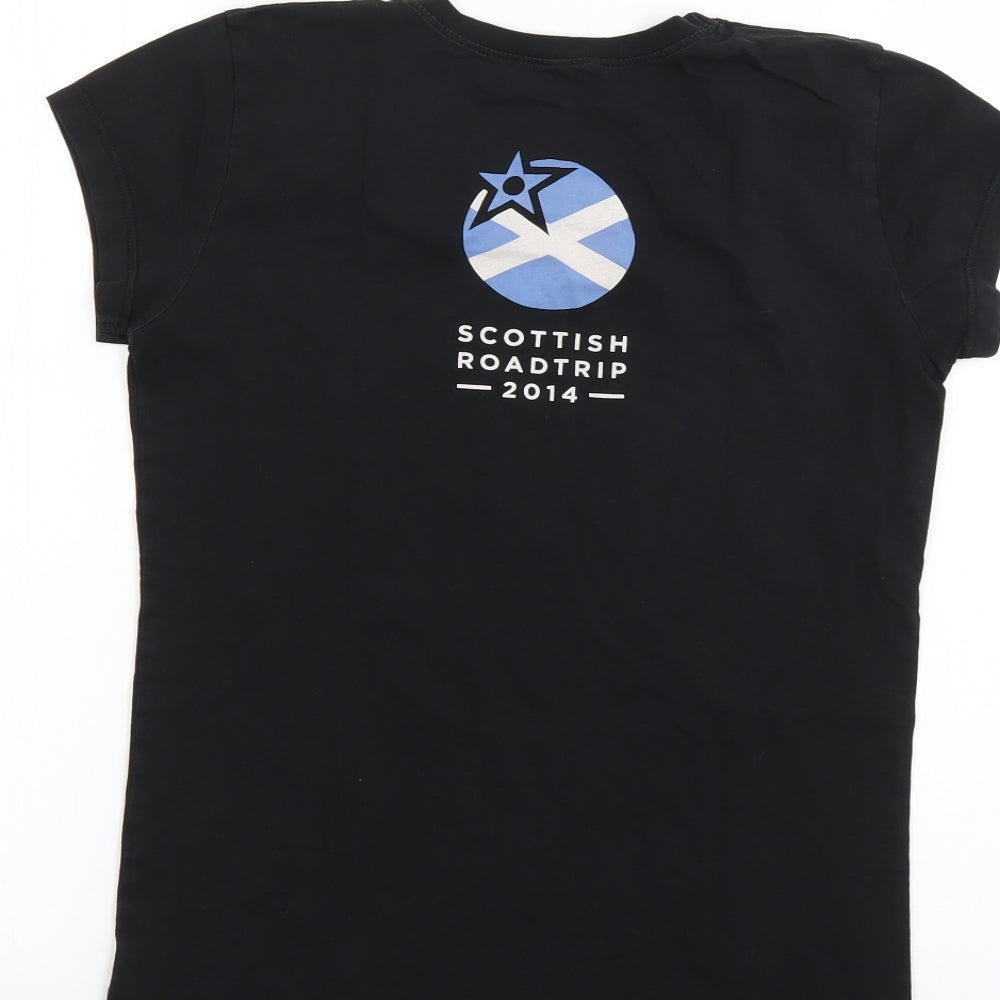 Continental Womens Black T-Shirt Size M