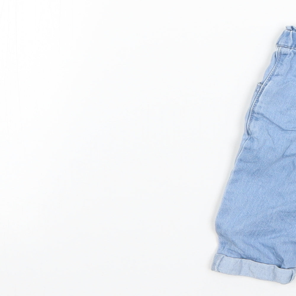 fred & flo Baby Blue Cropped Trousers Size 0-3 Months