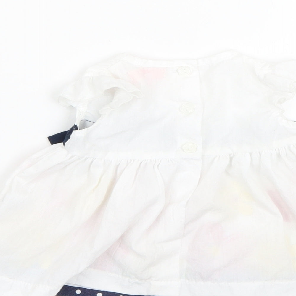Baby C Baby Multicoloured Geometric Fit & Flare Size 0-3 Months