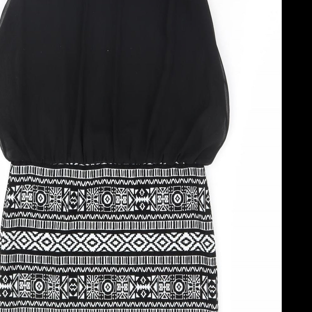 New Look Womens Black Pencil Dress Size 10
