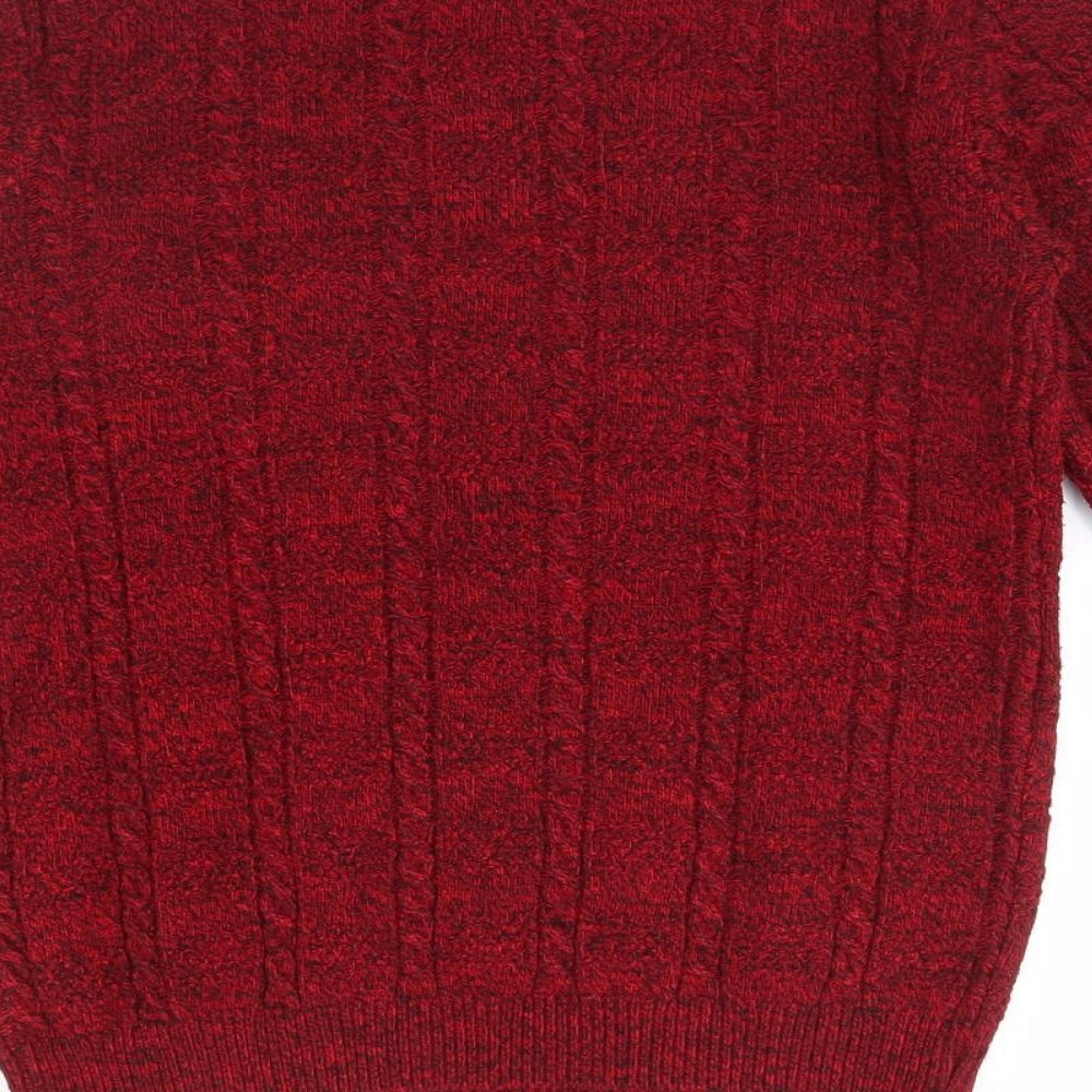 Choice Womens Red Pullover Jumper Size S