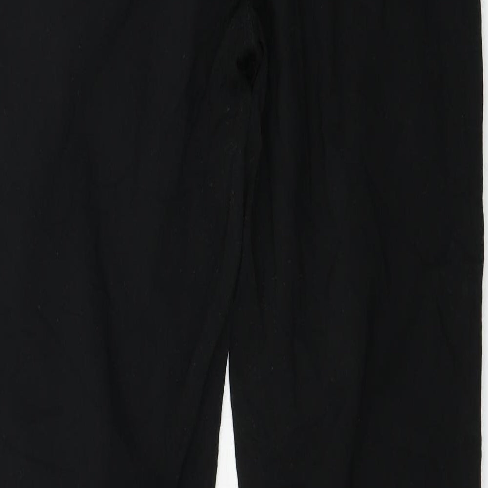 G-Smack Womens Black Trousers Size 10 L27 in