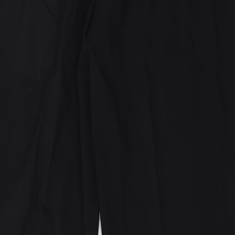 Damart Womens Black Trousers Size 14 L30 in