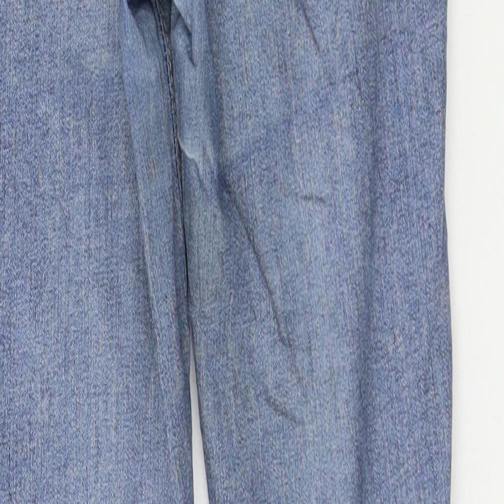 Gina Womens Blue Denim Skinny Jeans Size 6 L29 in