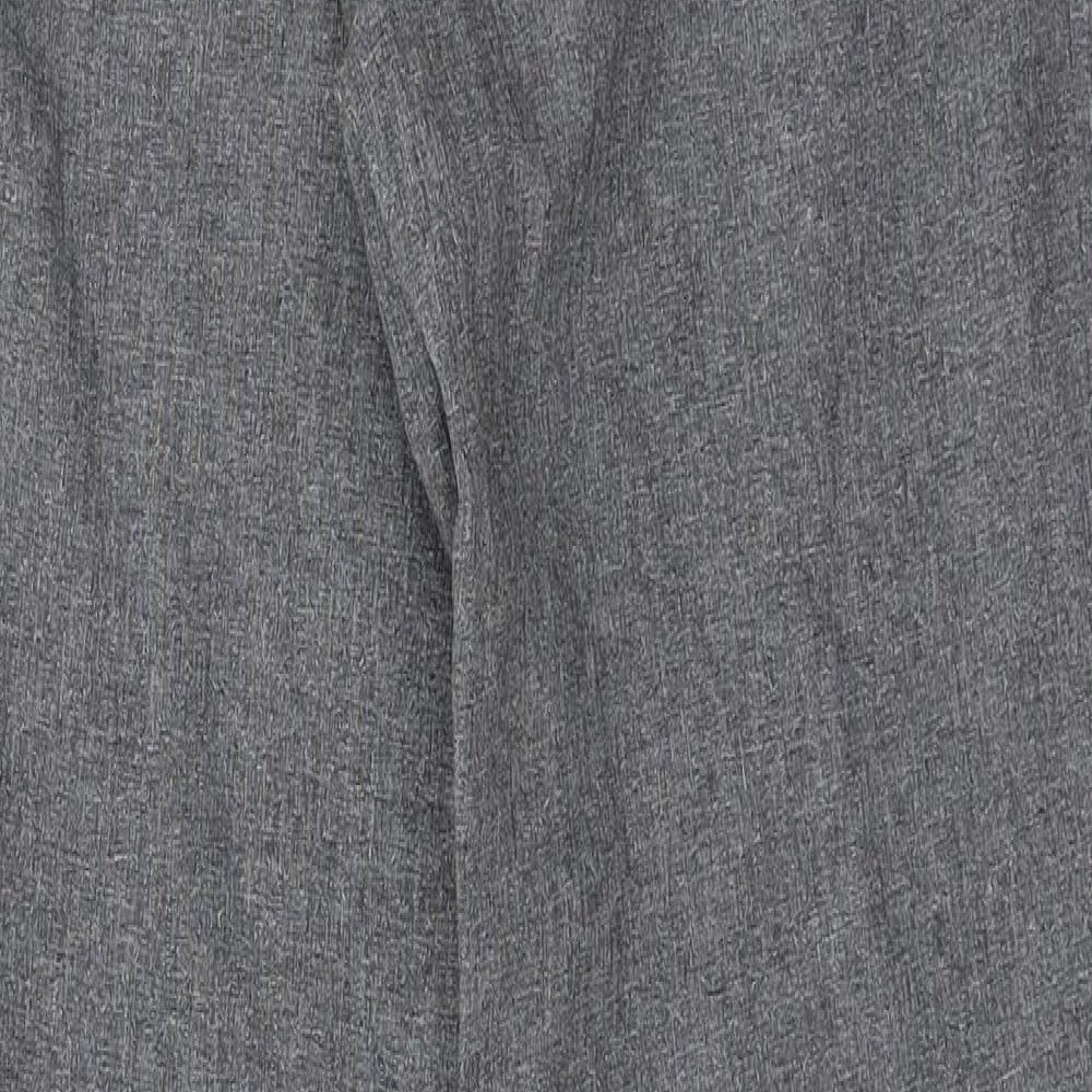 Artmex Womens Grey Trousers Size 10 L30 in