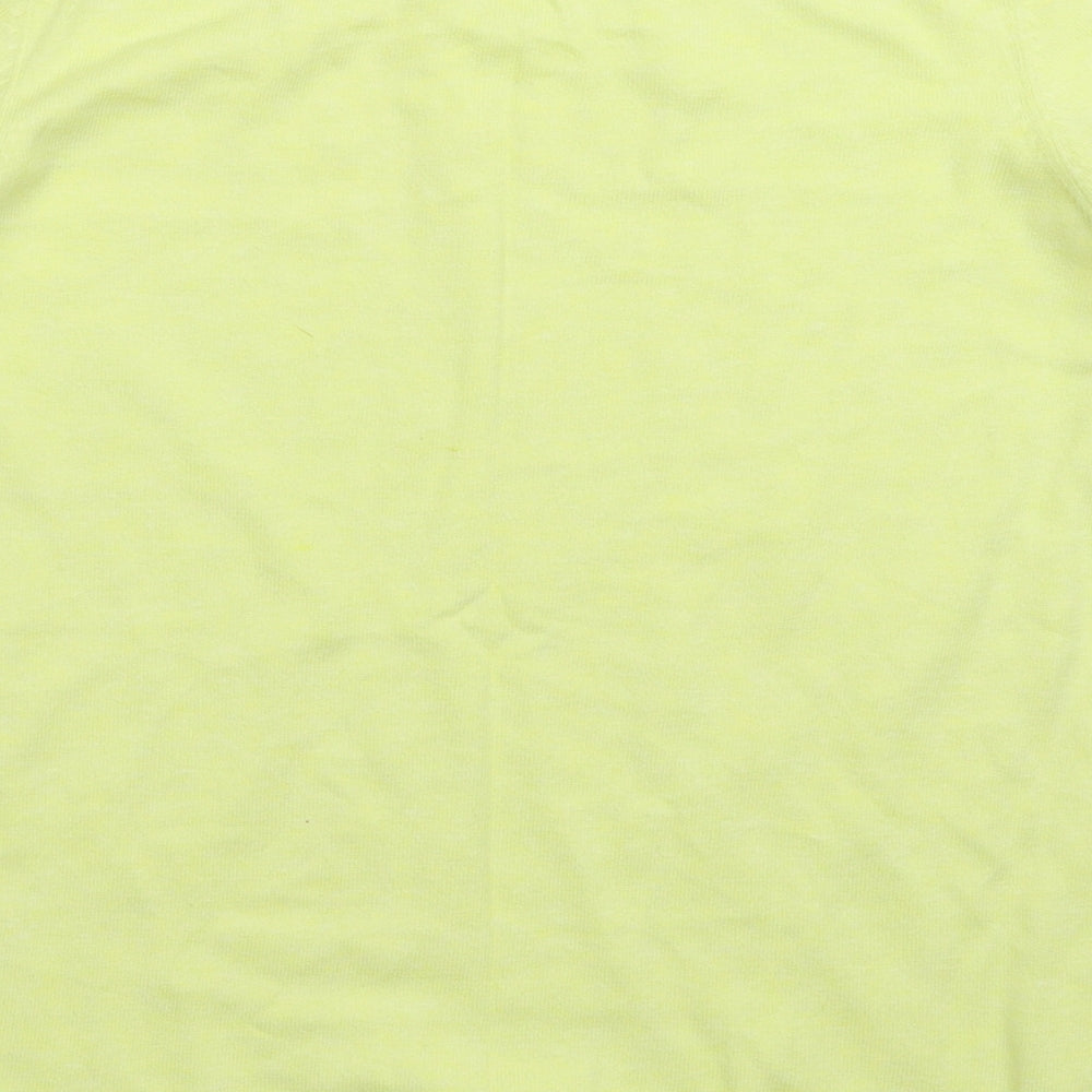 Marks & Spencer Womens Yellow Knit Pullover Jumper Size M