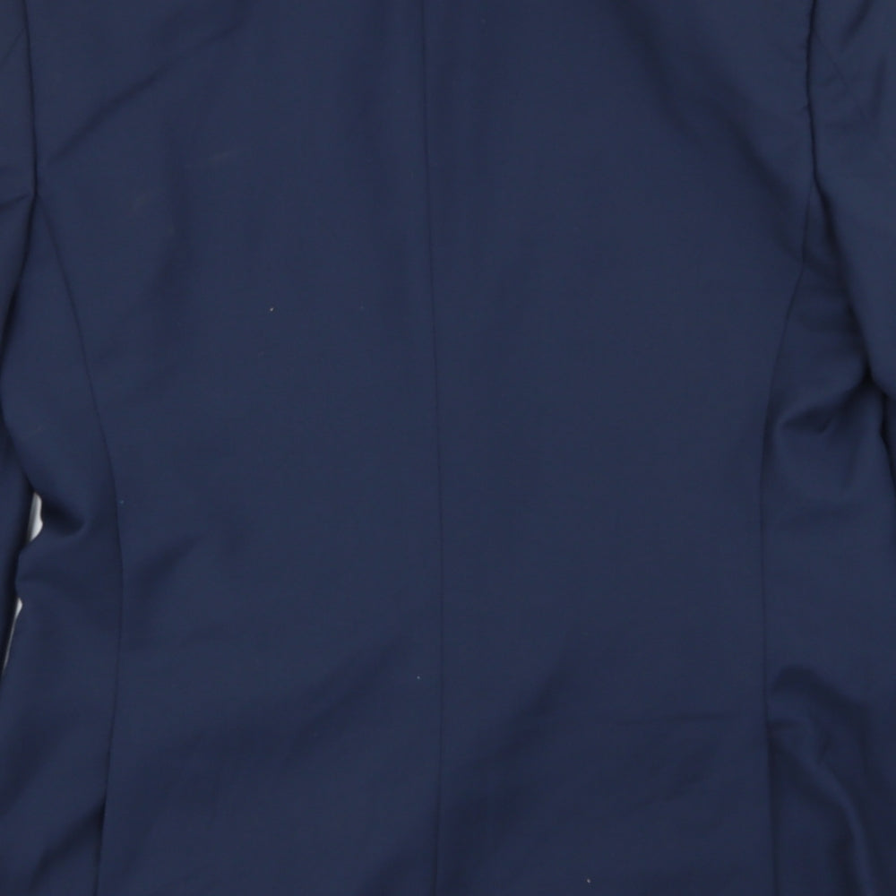 tailor and cutter Mens Blue Jacket Blazer Size 36