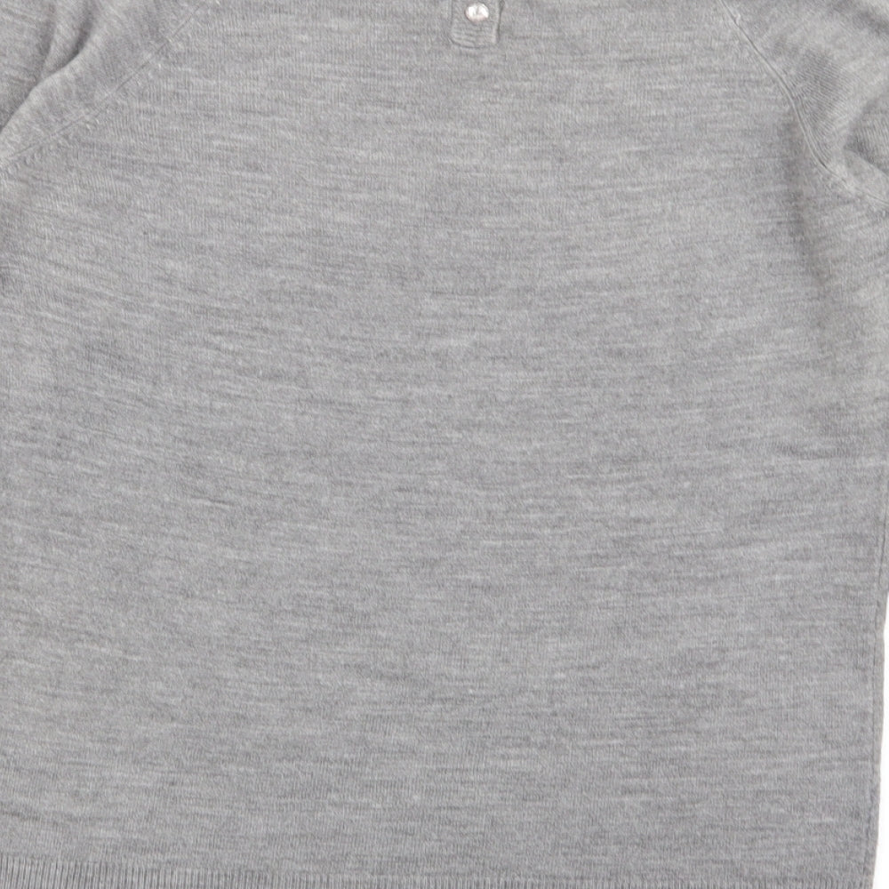Primark Womens Grey Pullover Jumper Size 10