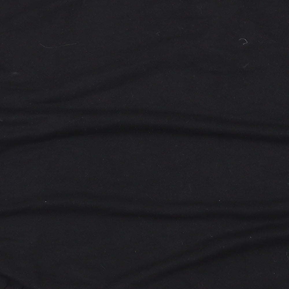 stuffle Womens Black Floral Pullover Jumper Size 10
