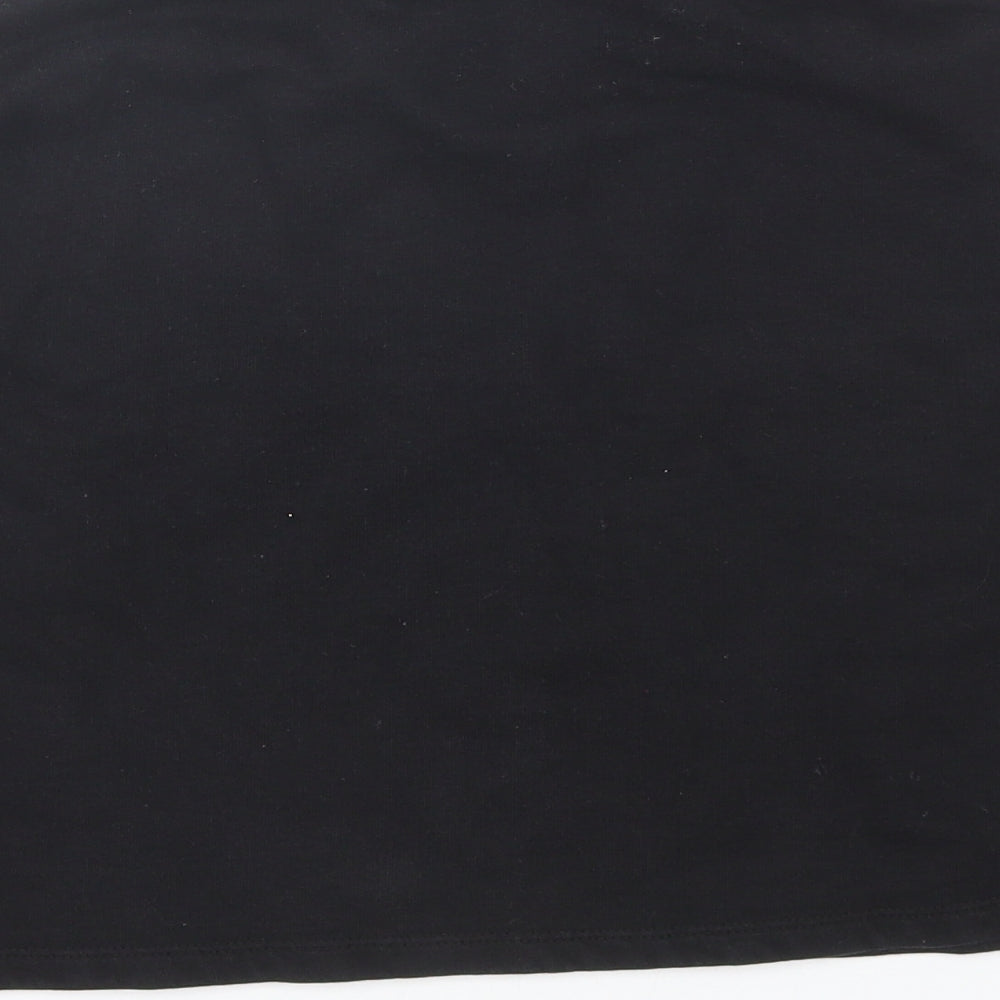 River Island Girls Black Pullover Sweatshirt Size 9-10 Years