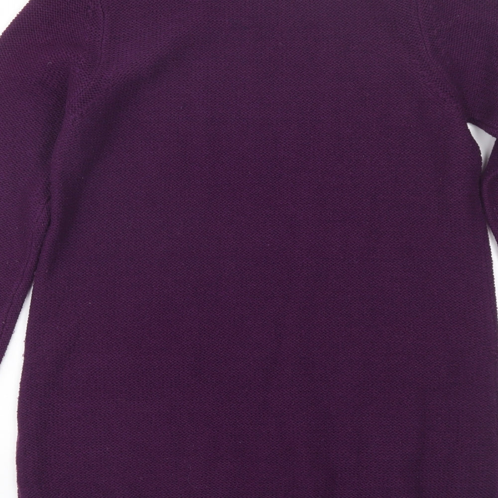 BHS Womens Purple Pullover Jumper Size 12