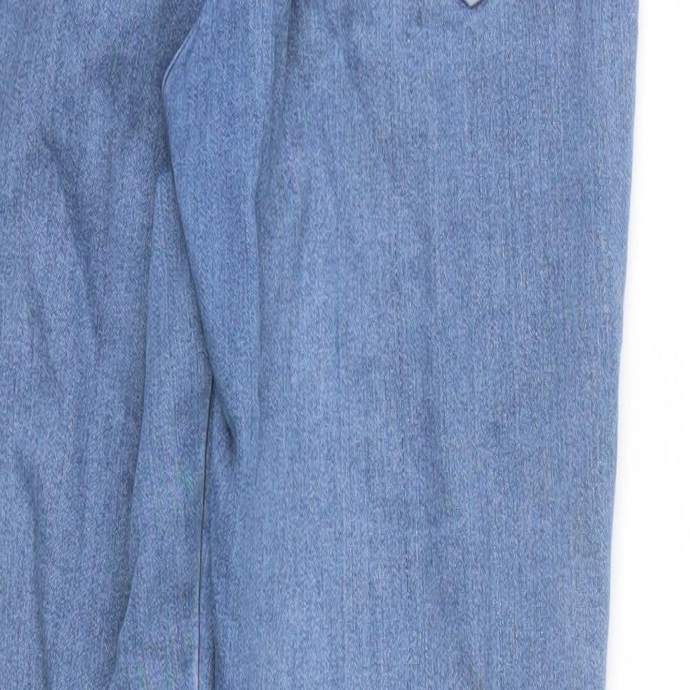 Primark Womens Blue Denim Skinny Jeans Size 10 L29 in