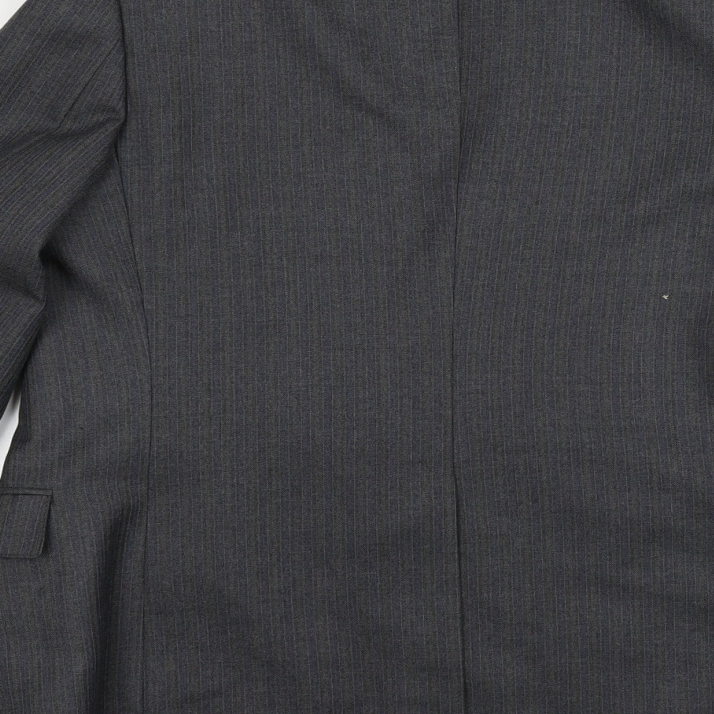 Greenwoods Mens Grey Jacket Blazer Size 40