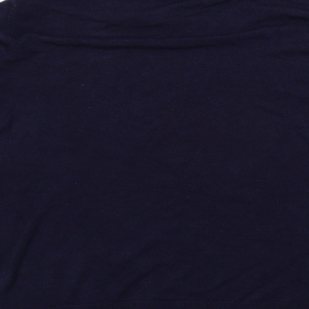 worley Mens Blue Pullover Jumper Size L