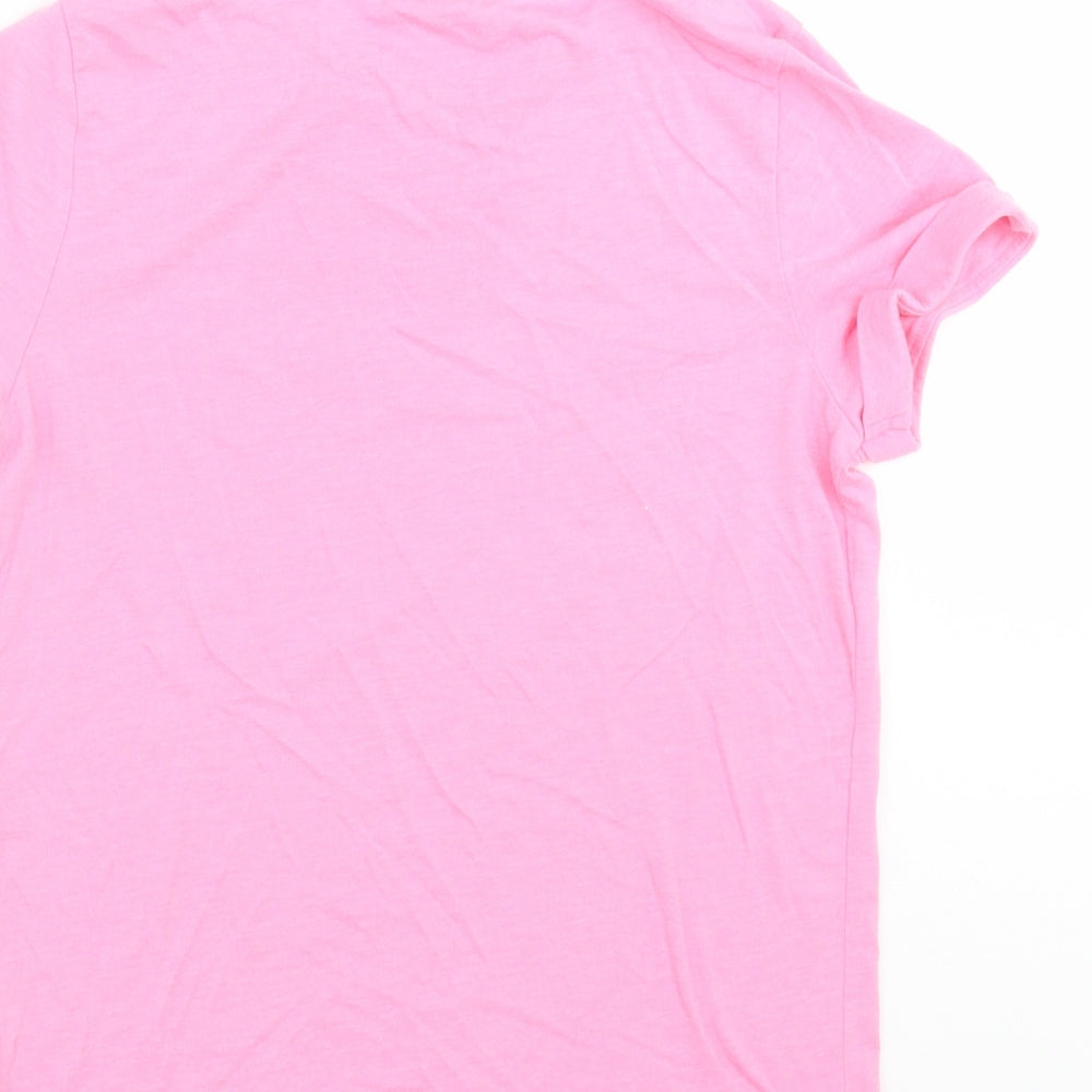 TESCO Girls Pink Basic T-Shirt Size 10-11 Years - Buzz lightyear