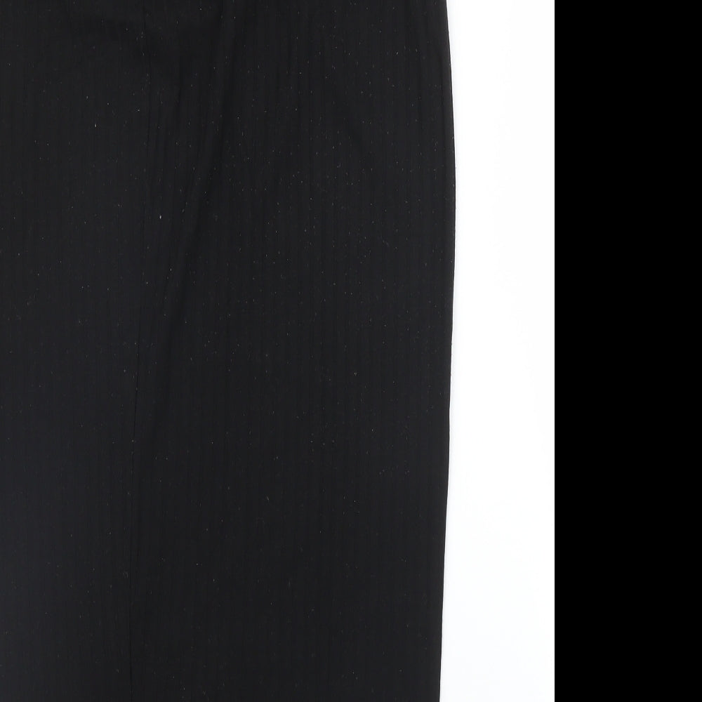 Camidy Womens Black Straight & Pencil Skirt Size M