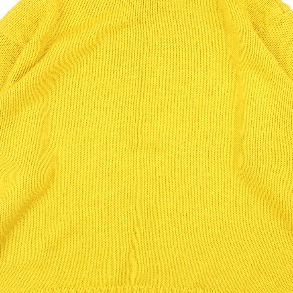 Baresi Womens Yellow Pullover Jumper Size L