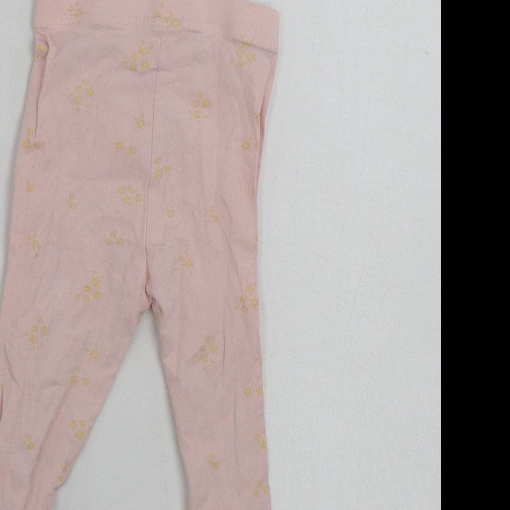 George Girls Pink Sweatpants Trousers Size 2 Years