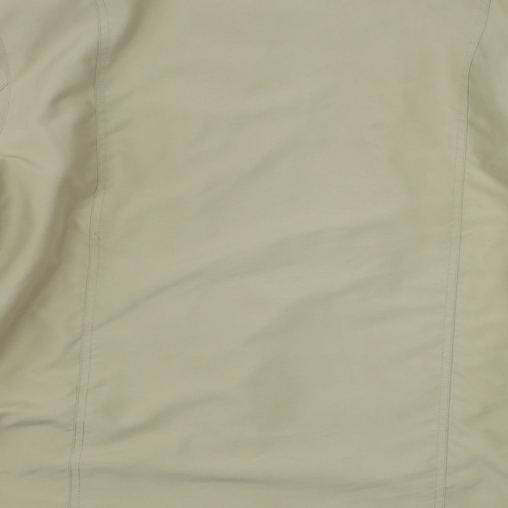 Preworn Womens Beige Jacket Coat Size 20