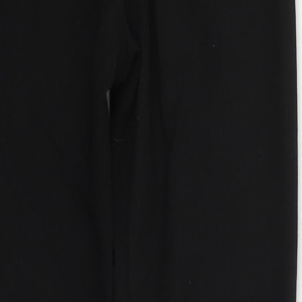 F&F Boys Black Chino Trousers Size 7-8 Years