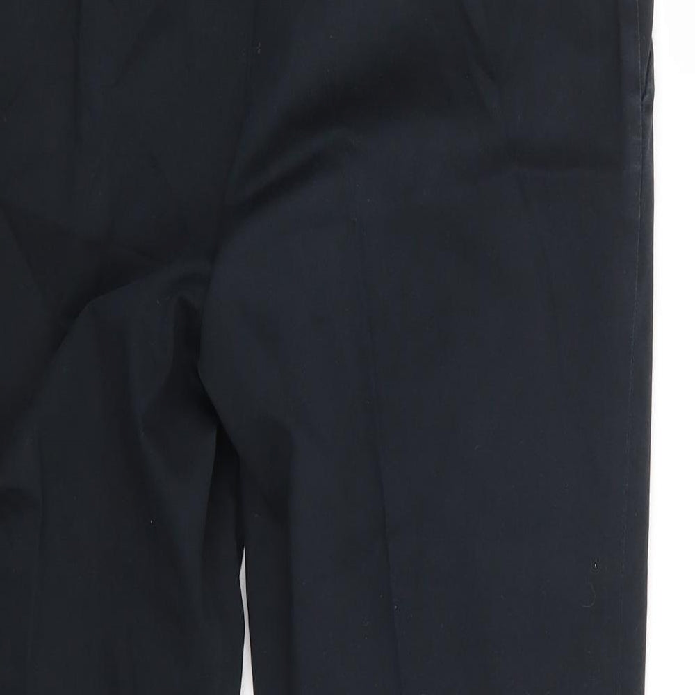 Tu Womens Black Trousers Size 14 L22 in
