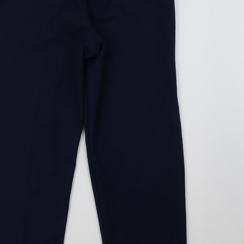 Alfred Dunner Womens Blue Trousers Size 16 L30 in