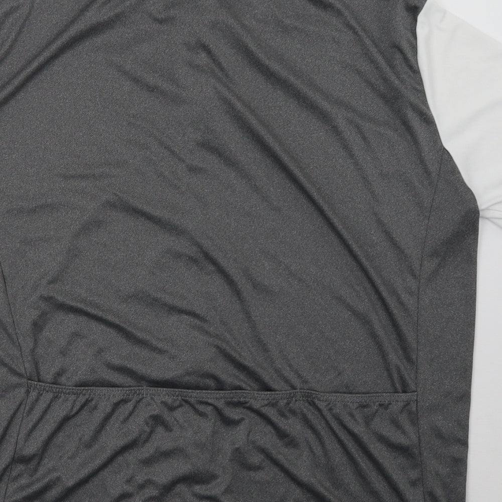 Crane Mens Grey Full Zip Sweatshirt Size L