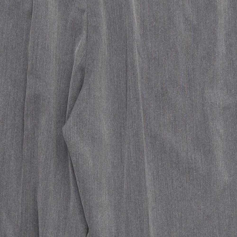 Bonmarché Womens Grey Dress Pants Trousers Size 18 L25 in