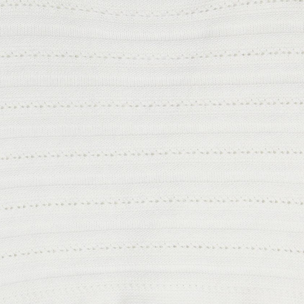 Isle Womens White Cardigan Jumper Size S