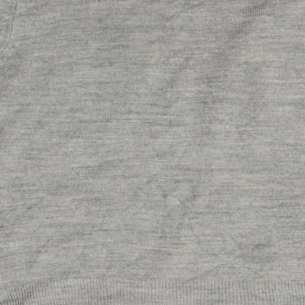Evie Womens Grey Cardigan Jumper Size 10