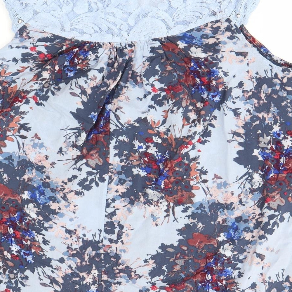 NEXT Womens Multicoloured Floral Basic Blouse Size 6