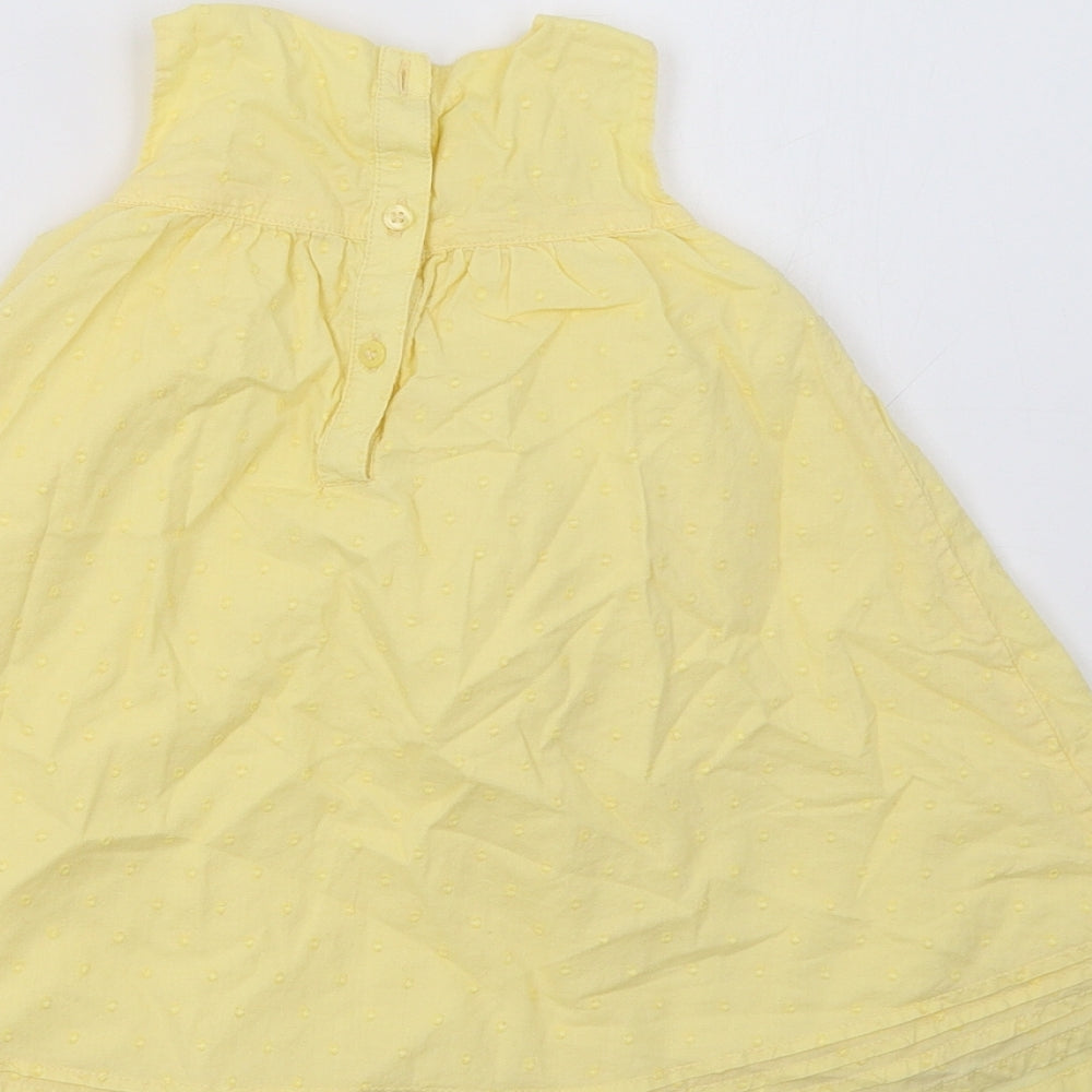 Mothercare Yellow Fit & Flare Size 12-18 Months